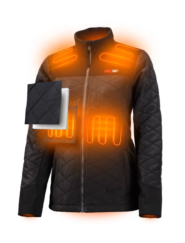 Milwaukee 233B-21L M12 Black L Heated Women's Axis Jacket Kit