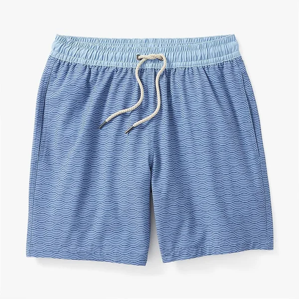 Fair Harbor Blue Waves Bayberry Trunk, Mens, S