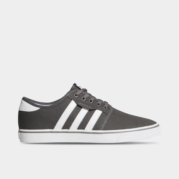 Adidas Seeley Skate Shoe - Men's /White/Black, 9.5