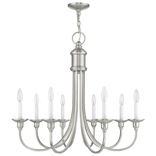 Livex Lighting 5148-67 Cranford 8 Light Olde Bronze Chandelier