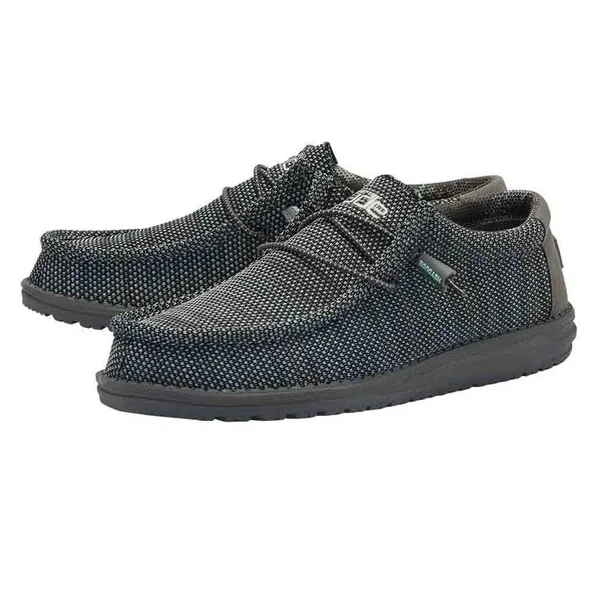 Hey Dude Wally Sox Asphalt Azur 110352138 (Men's) 7