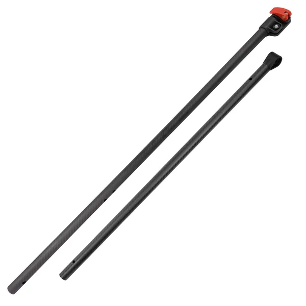 Detect-Ed Black LS Carbon Fiber Upper & Lower Shaft for Minelab Equinox Detector DE-001 B01