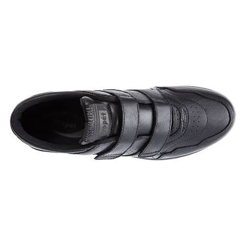 Men's Propet Cross Walker Le Strap Sneaker, Size: 9.5, Black