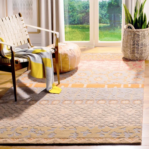 Safavieh Rodeo Drive Rust/Gold Area Rug; Square 8&