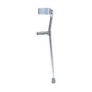 Adult Steel Forearm Crutches, 300lb Weight Capacity, Fits Patients 5&0x22 - 6&2x22