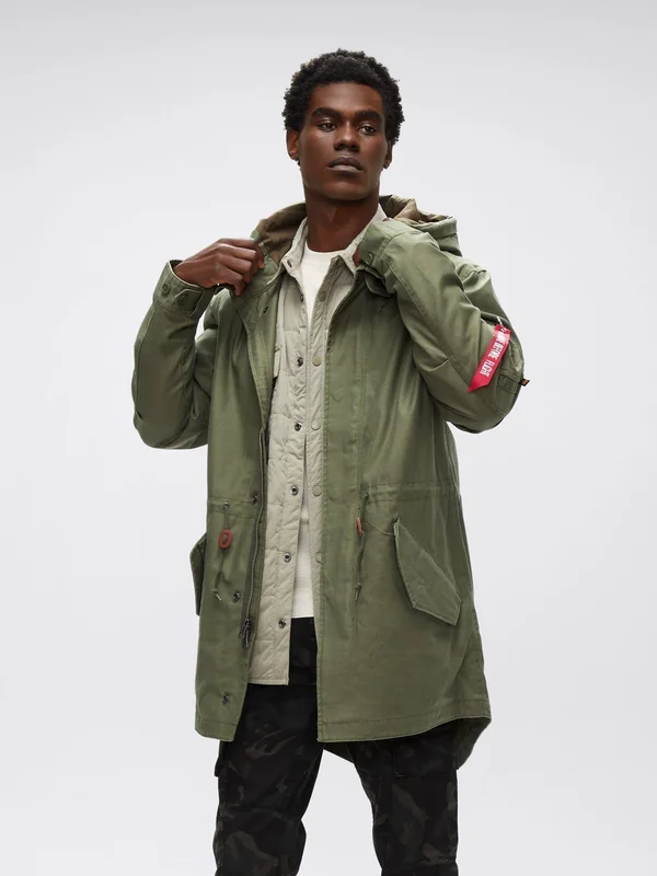Alpha Industries Men's M-59 Fishtail Parka, M Olive, X-Small
