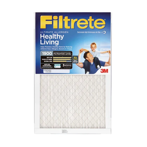 3M Filtrete Ultimate Allergen Air Filter - 17.1x22 x 23.1x22 x .875x22 - 6 pack