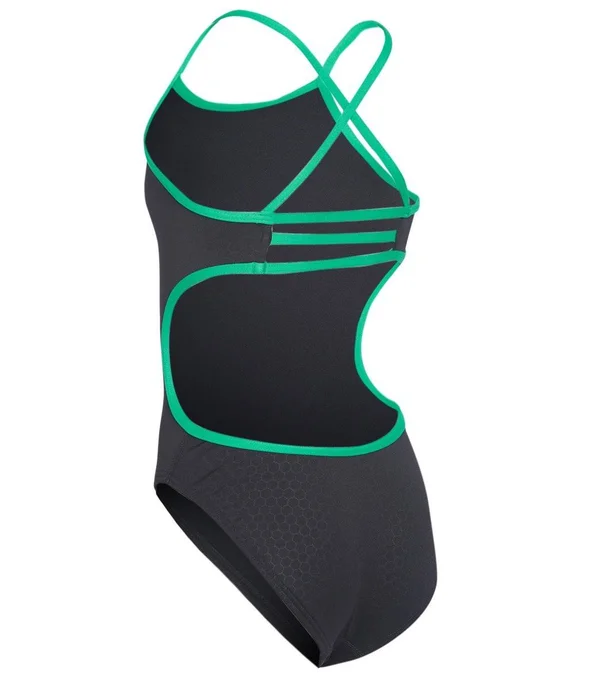 TYR Girls Hexa Trinityfit Swimsuit THEX7Y Black 24