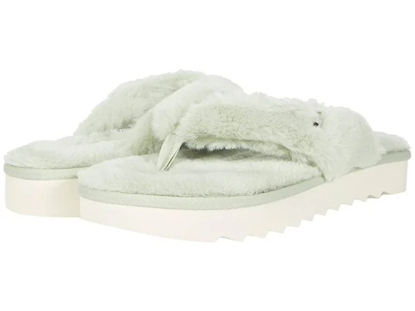 Koolaburra by Ugg - Women's Furr-Ee Sandal in Desert Sage, Size 7