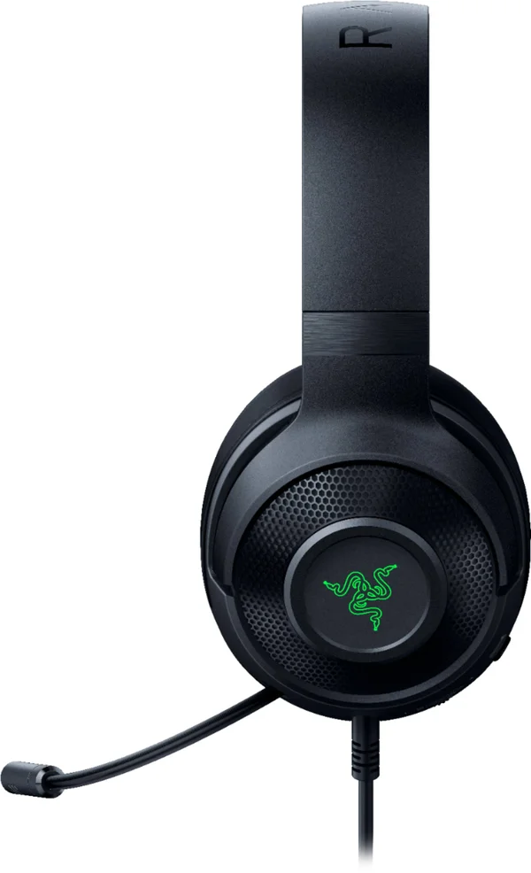 Razer Kraken V3 x Wired 7.1 Surround Sound Gaming Headset for PC and Mac with RGB Lighting