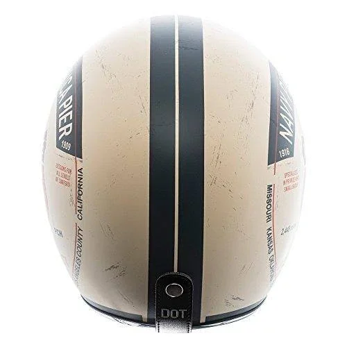Torc T-50 Open Face Helmet Dreamer Flat White XX-Large