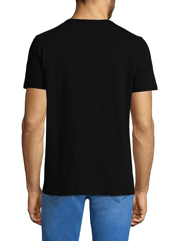 Theory Men's Short-Sleeve Cotton Tee - Steel Green - Size Xs
