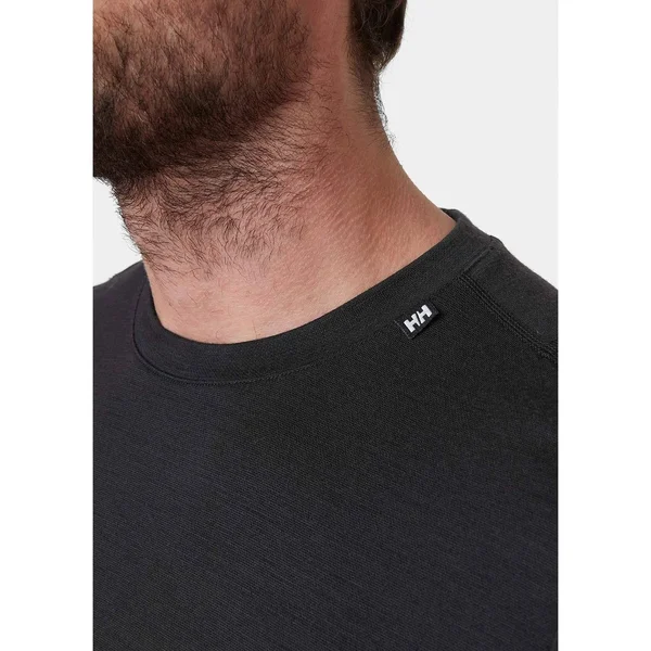 Helly Hansen Lifa Merino Lightweight Crew Black