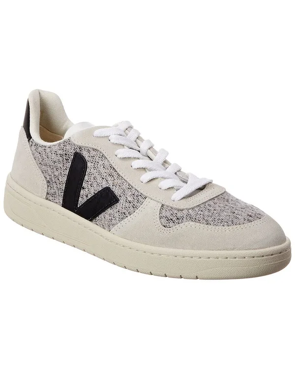 Veja V-10 Flannel Snow/Black - W6