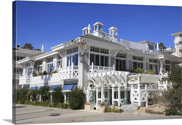 Shutters on the Beach Hotel, Santa Monica, Los Angeles, California, Large Solid-Faced Canvas Wall Art Print, Great Big Canvas