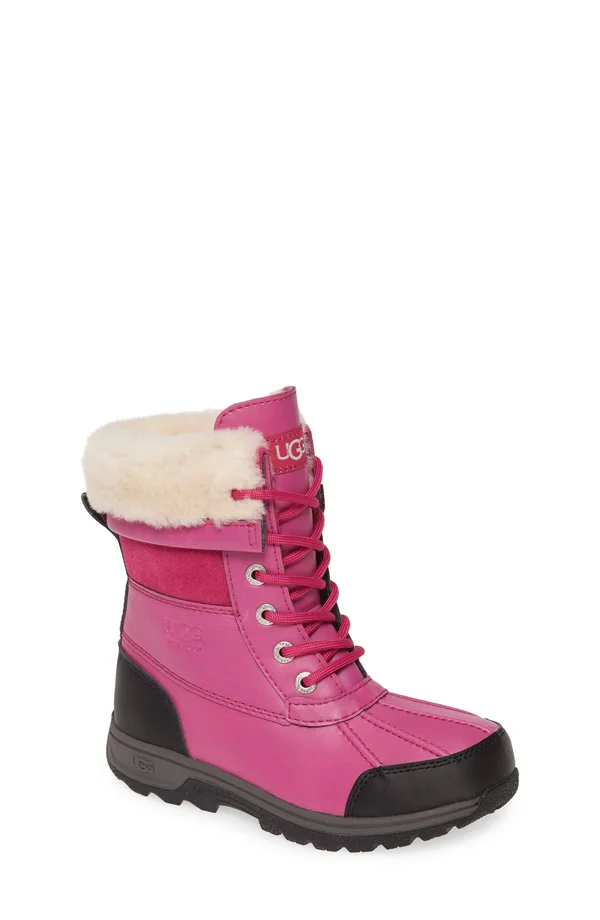 Ugg Kids& Butte II CWR Boot - 10 - Fuchsia