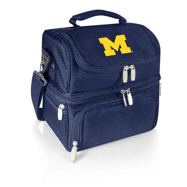 Michigan Wolverines Navy Pranzo Lunch Tote - 12 x 8 x 11 inches