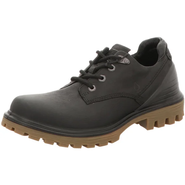 Ecco Tred Tray Waterproof Low Hydromax - Black - Derbies