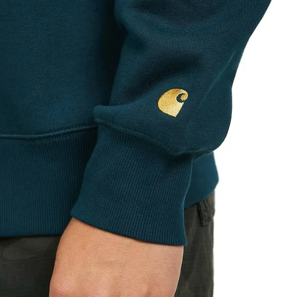 Carhartt WIP Chase Sweatshirt - Frasier - Gold - XL - Men