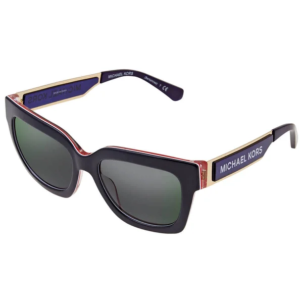 Michael Kors Berkshires MK2102 35553R 54 Navy Sport Laminate Blue Sunglasses
