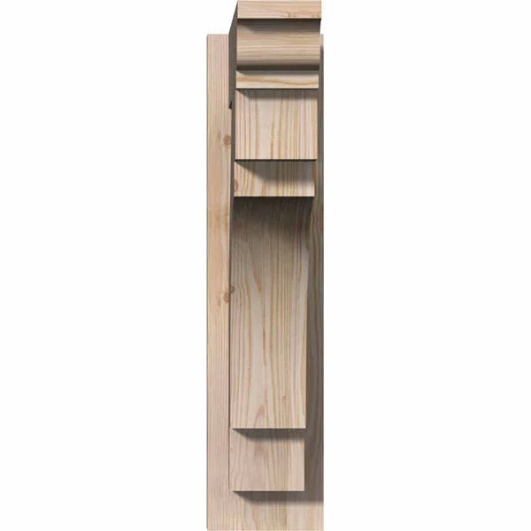 5 1/2x22W x 20x22D x 24x22H Merced Smooth Traditional Outlooker, Douglas Fir