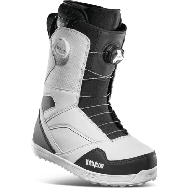 Thirty Two STW Double Boa Mens Black Snowboard Boot 9.5
