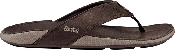 Olukai Men's Nui - Espresso - Espresso - 10