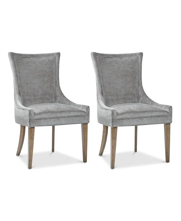 Madison Park Signature Ultra Dining Side Chair Set of 2 - Dark Grey