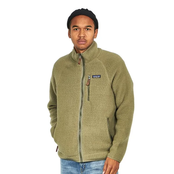 Patagonia Men's Retro Pile Jacket, Sage Khaki, L
