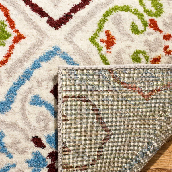 Safavieh Sagamore Light Grey/ Terracotta Rug (6& x 9&)