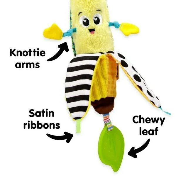 Lamaze Bea The Banana Clip & Go Baby Toy