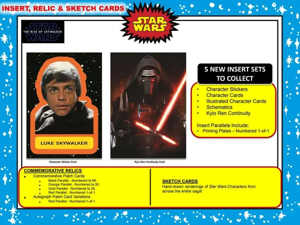 2019 Topps Star Wars Journey to The Rise of Skywalker Hobby Box
