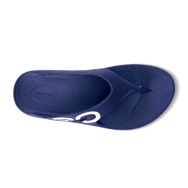 OOFOS OOriginal Sport Thong Matte Navy M6 - W8