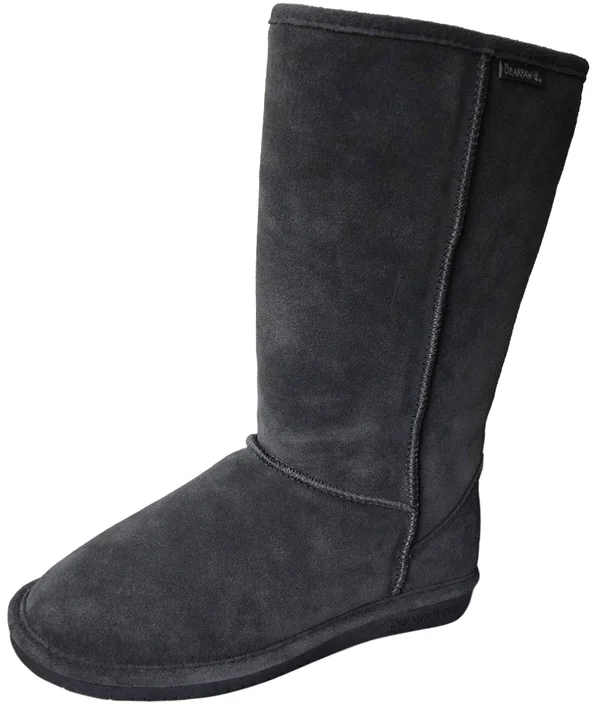 Bearpaw Women's Emma Tall Boots, Charcoal, 8