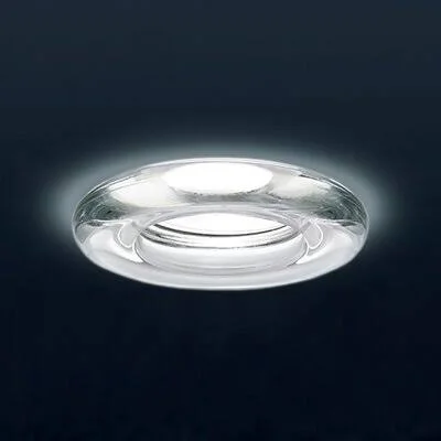 Leucos 0007809 Van 5.125x22 Decorative Recessed Trim Finish: Crystal - Bulb Type: 0-10V 23W 4000K UL, Construction Type: New Cons