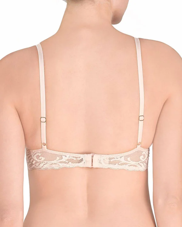 Natori Feathers Contour Plunge Bra, Midnight (730023) 30C