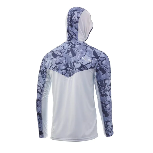 Huk Men's Icon x Camo Hoodie - Large - Erie