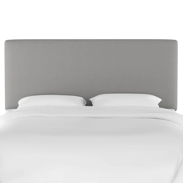 Skyline Furniture Custom Velvet Upholstered Headboard (California King - White)