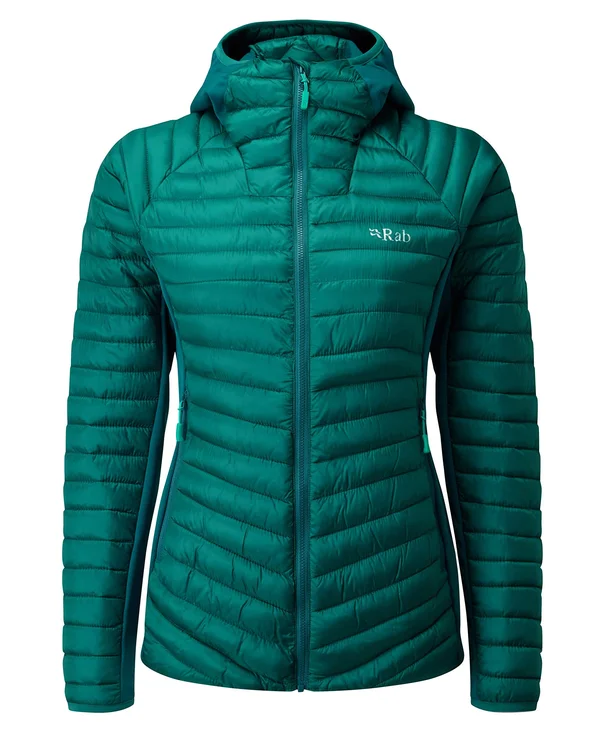 RAB Women's Cirrus Flex Hoody - 10 - Atlantis