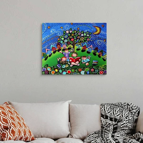 Reading Opens The Doors to The Imagination, Canvas Wall Art, 30x24, Great Big Canvas