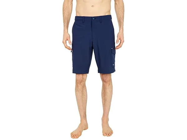 Tommy Bahama Cayman Isles Cargo 10 Inseam Shorts, Mens, 32, Ocean Deep