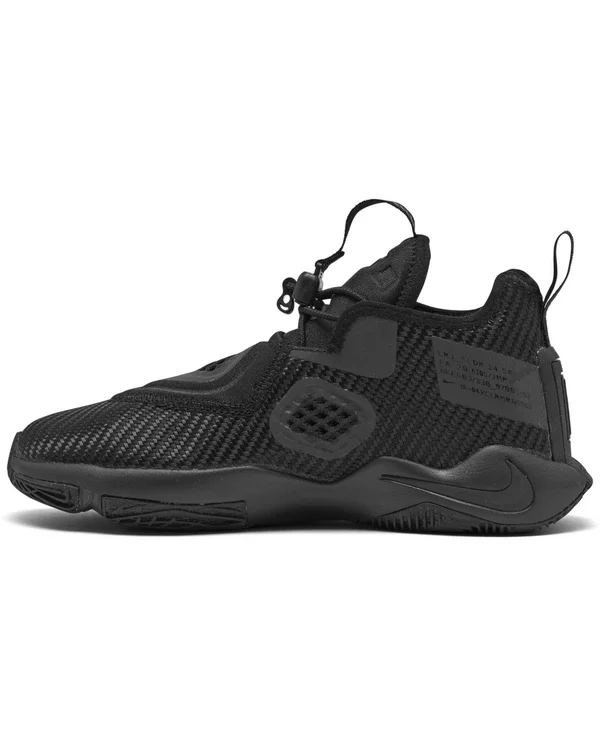 Nike Big Kids& Lebron Soldier 14 Basketball Shoes CN8689 - 7.0, Black