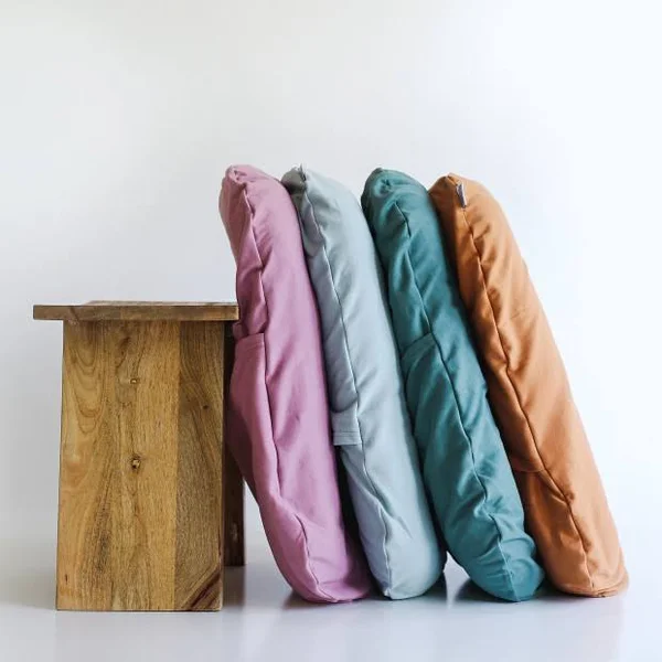 Snuggle Me Assembled Lounger in Sparrow - 100% Organic Cotton