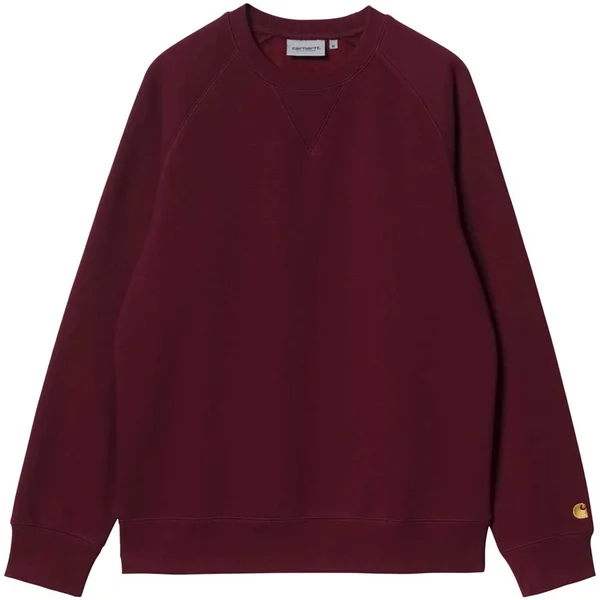 Carhartt WIP Chase Sweatshirt - Jam - Gold - L - Men
