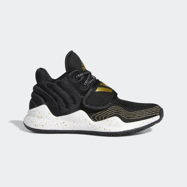 Adidas Deep Threat Basketball Shoes - Kids, Black