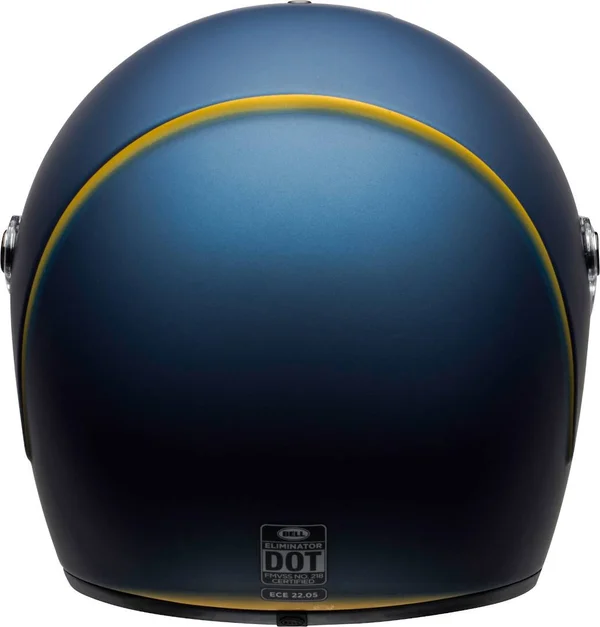 Bell Eliminator Vanish - Integral Helmet - Matt Blue/Yellow - Xs