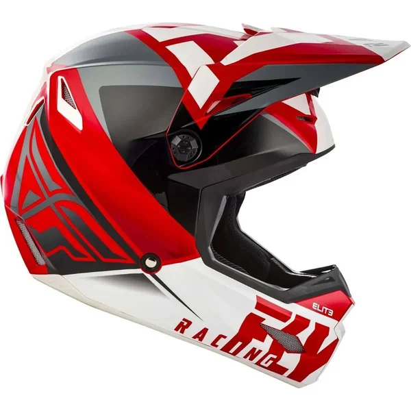Fly Racing 73-8618-6 Elite Vigilant Helmet Orange/Black MD