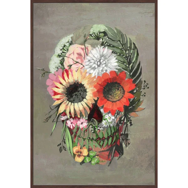 Marmont Hill MH-JULBOT-07-DWFF-60 Commonless Floater 60 x 40 in. Framed Painting Print on Canvas, Contemporary & Modern, Be