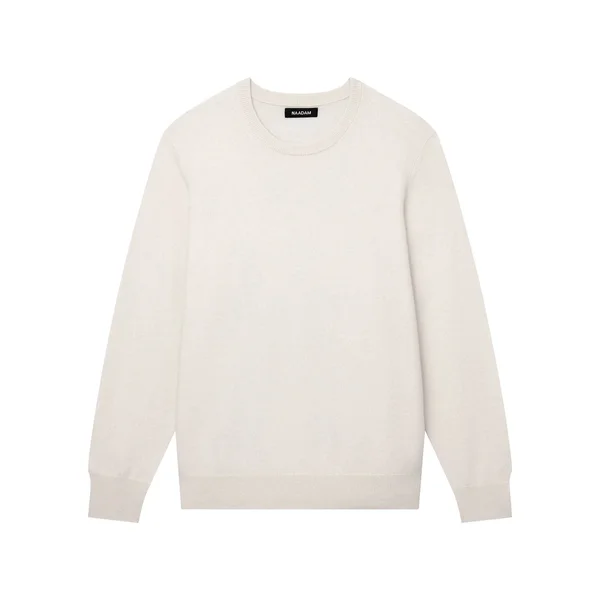 NAADAM The Essential Cashmere Sweater Mens in Cement - L