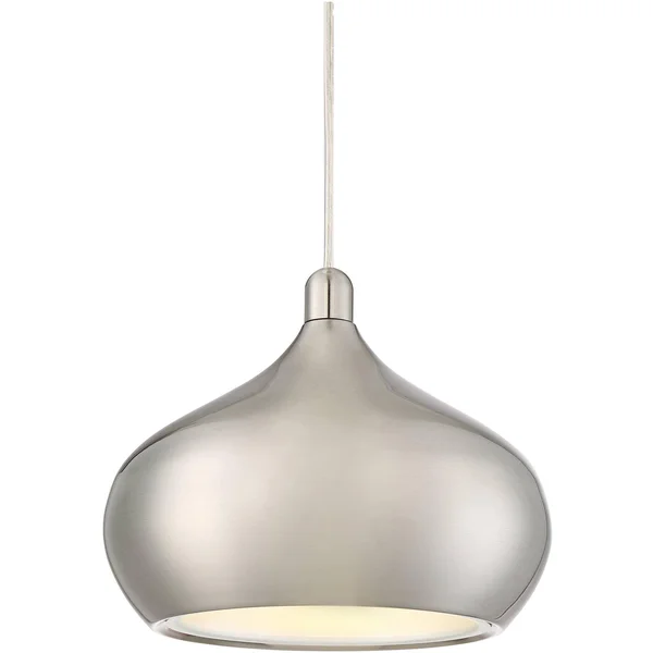 Possini Euro Holland 7 1/2x22W Satin Nickel LED Mini Pendant